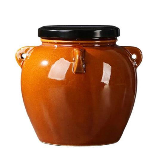 Ceramic Pickle Jar