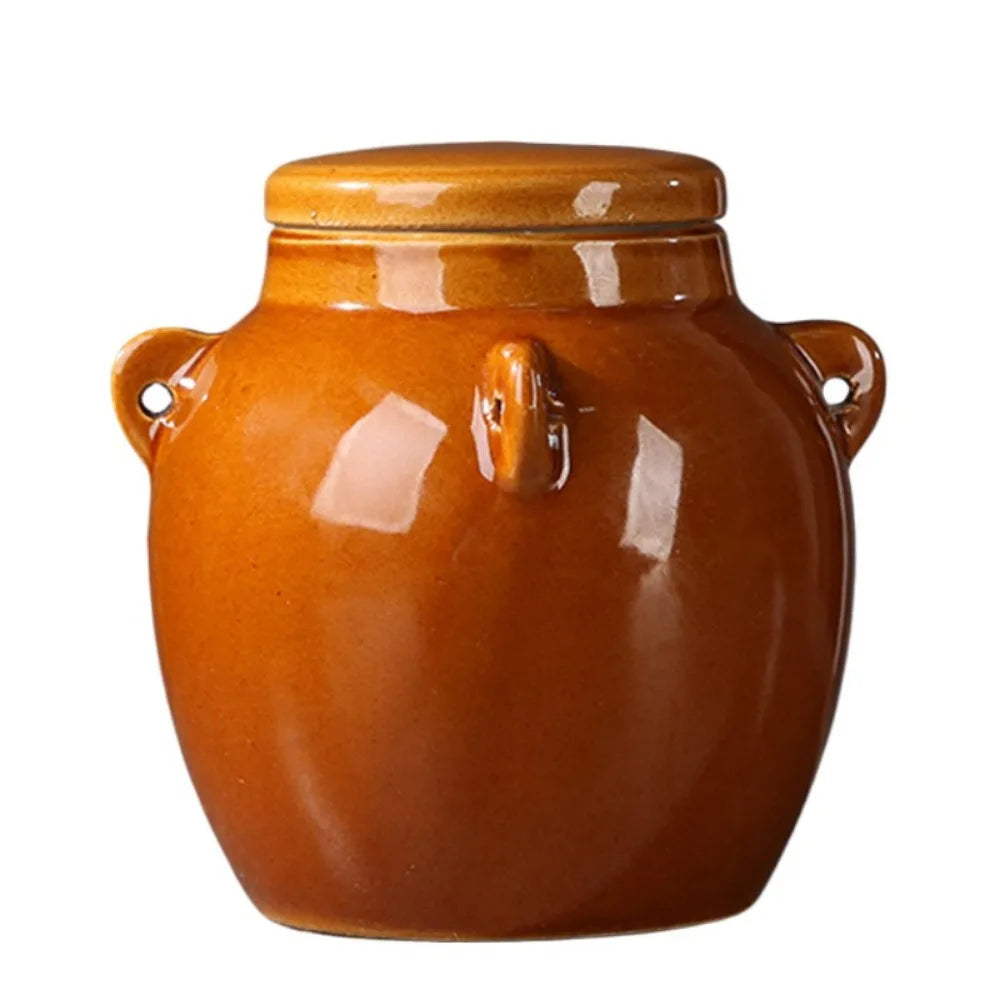 Ceramic Pickle Jar