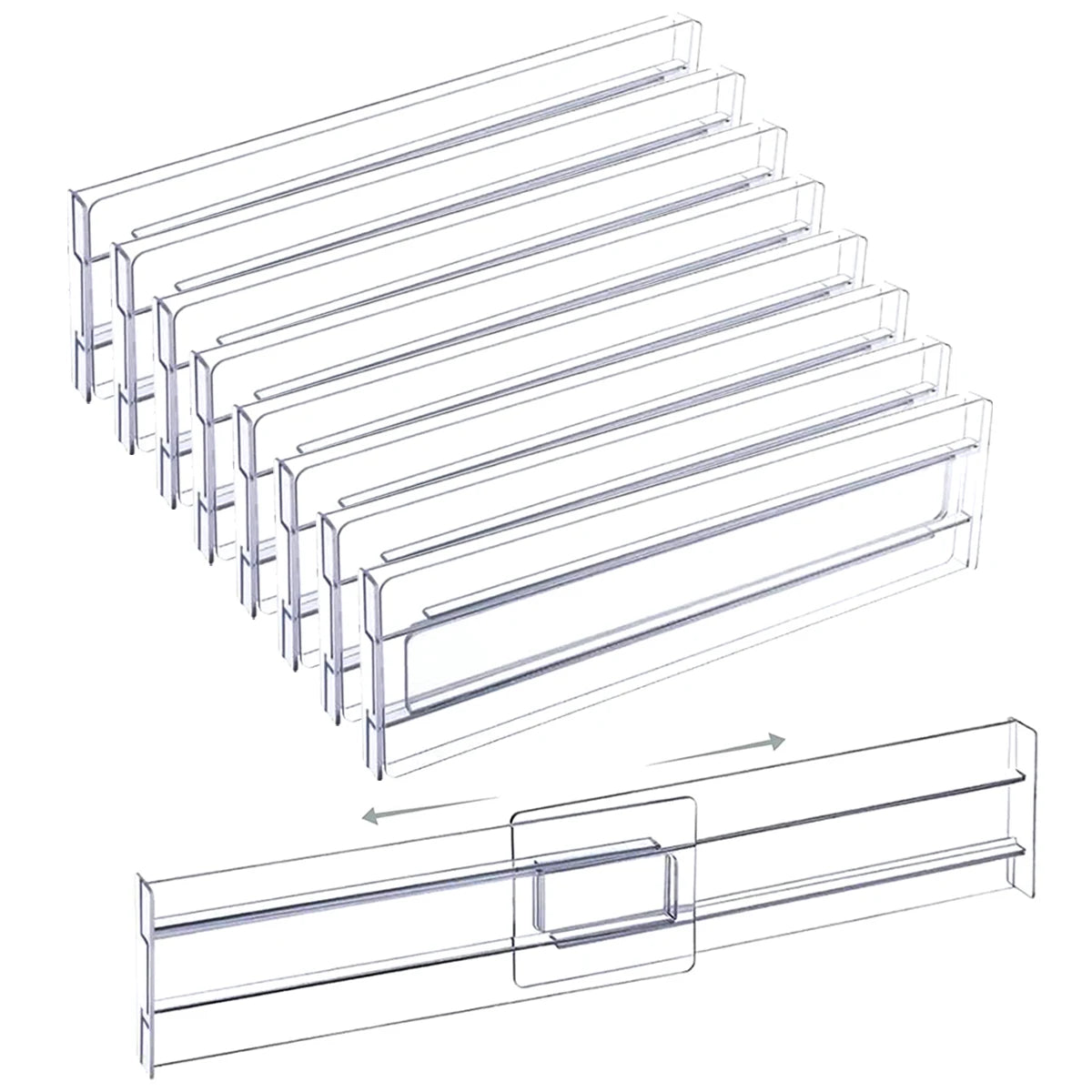 Adjustable Drawer Dividers