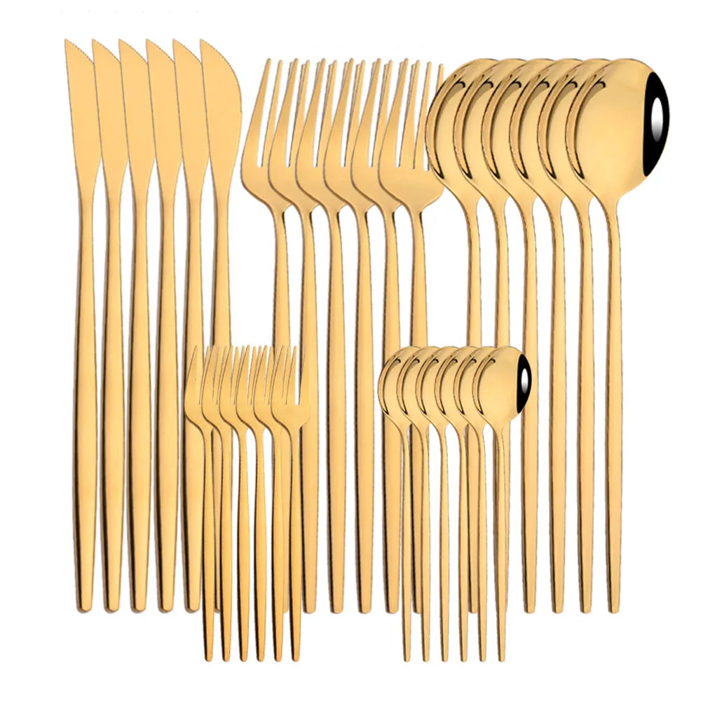 Gold Cutlery